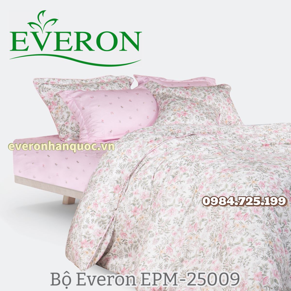Bộ Chăn Ga Gối Everon EPM-25009