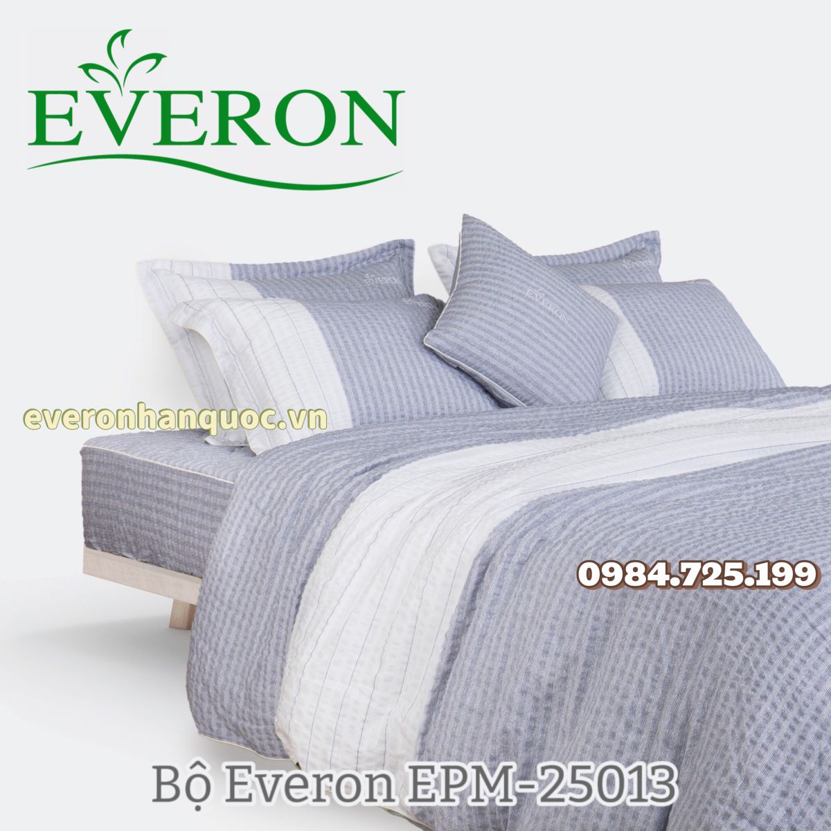 Bộ Chăn Ga Gối Everon EPM-25013