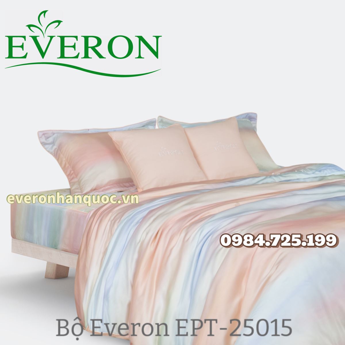 Bộ Chăn Ga Gối Everon EPT-25015