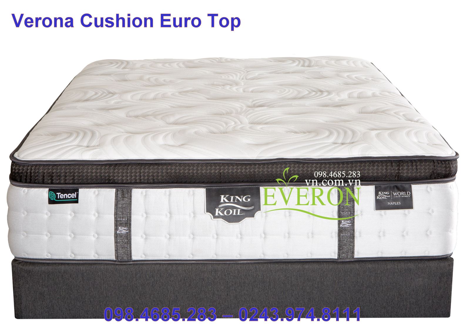 Đệm Lò Xo King Koil Verona Cushion Euro Top