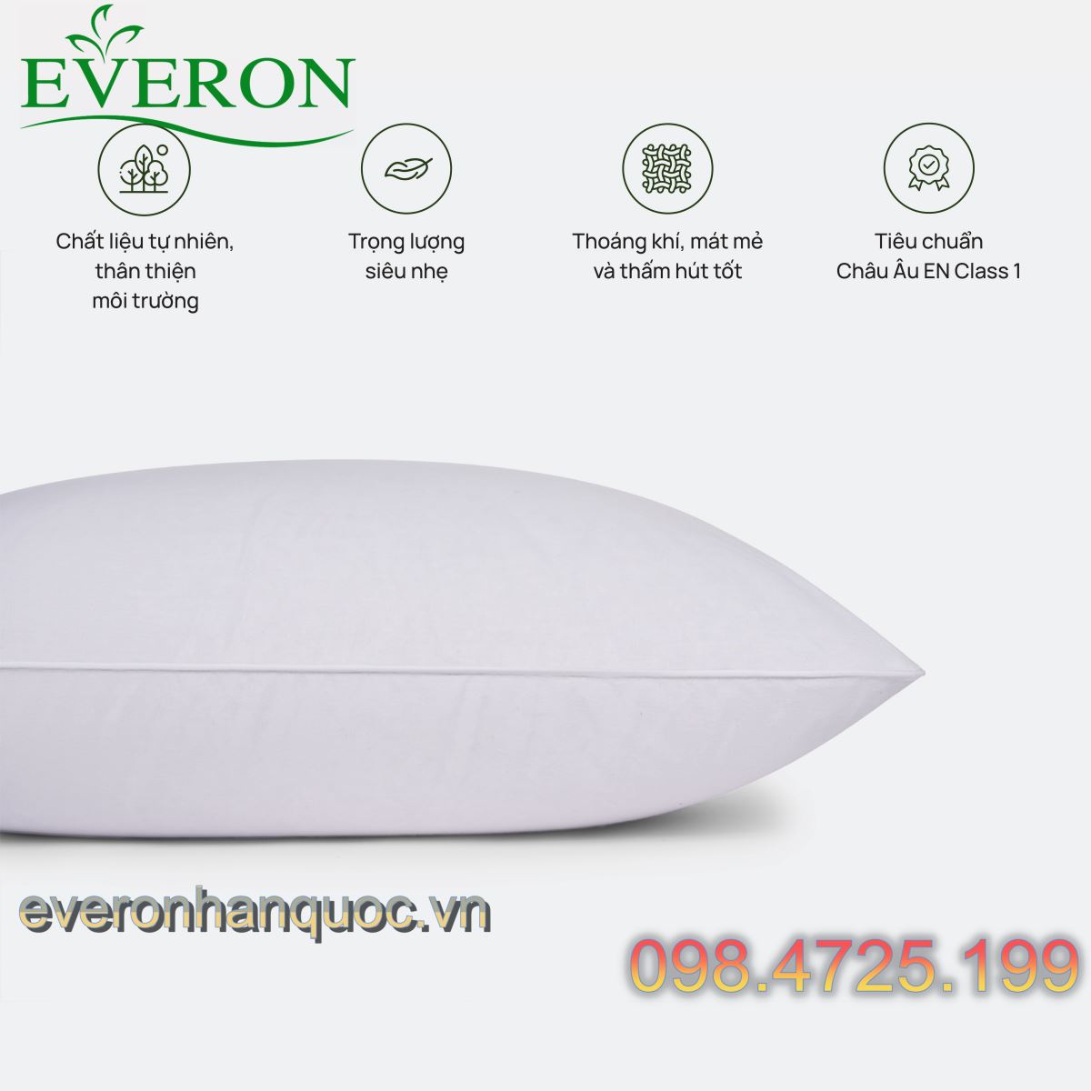 Ruột Gối Lông Vũ Everon