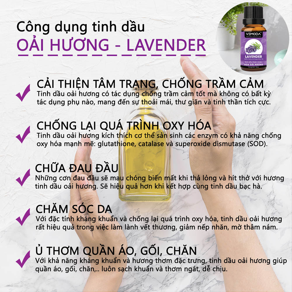 tinh dầu lavender