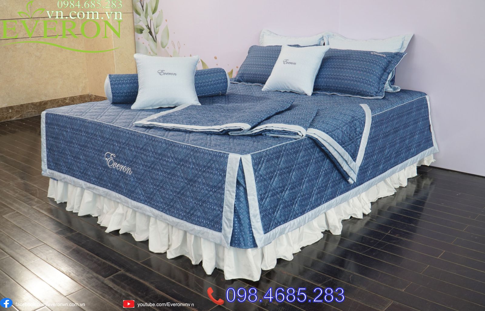 Bộ chăn ga gối Everon EPC 22047