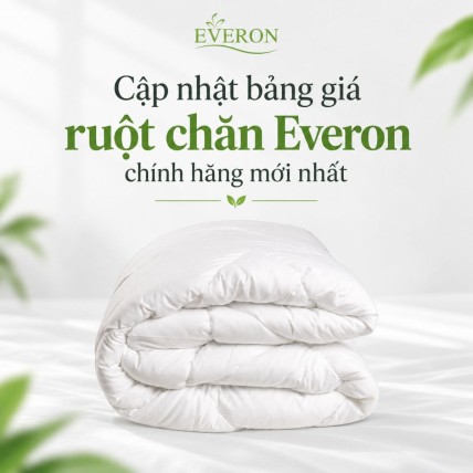 Bảng giá ruột chăn Everon chính hãng